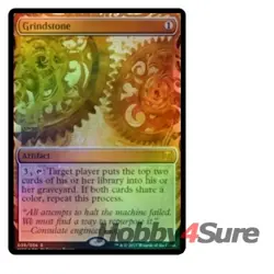 Foil Grindstone M/NM Magic MTG Masterpiece Series: Kaladesh Inventions - Image 1