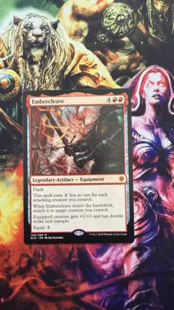 Embercleave - Foil Throne of Eldraine Magic mtg NM-Mint, English x1 - Image 1