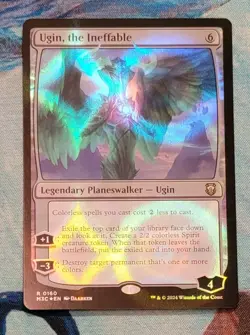 *IN HAND* 1x Ugin, the Ineffable - Ripple Foil MTG Modern Horizons 3 MH3 NM/M - Image 1