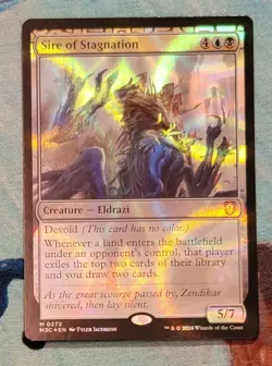 *IN HAND* 1x Sire of Stagnation - Ripple Foil MTG Modern Horizons 3 MH3 NM/M - Image 1