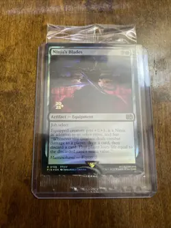 MTG Ninja's Blades English #108 Final Fantasy Prerelease Stamped Promo - Image 4