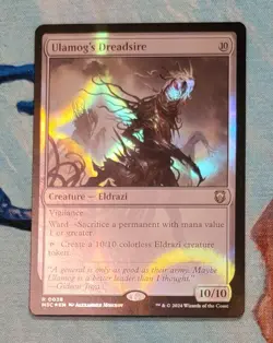 *IN HAND* x1 Ulamog's Dreadsire - Ripple Foil - MTG Modern Horizons 3 MH3 M/NM - Image 1