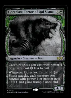 Goreclaw, Terror of Qal Sisma 27 Foil R March of the Machine: Multiverse Legends - Image 1