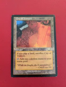 City Of Traitors HP/DMGU Exodus MTG Magic - Image 1