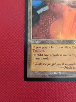 City Of Traitors HP/DMGU Exodus MTG Magic - Image 2