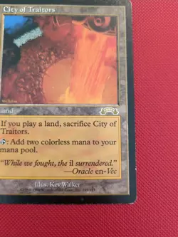 City Of Traitors HP/DMGU Exodus MTG Magic - Image 5
