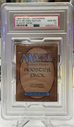 MTG Magic the Gathering Revised Edition Graded Booster Pack PSA 10 🔥🔥🔥🔥 - Image 1