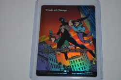 MTG magic SPIDERMAN mar MARVEL ETERNAL FOIL WINDS OF CHANGE #030 MYTHIC - Image 1