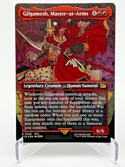 MTG Final Fantasy Gilgamesh Master-at-Arms R0338 - Image 1