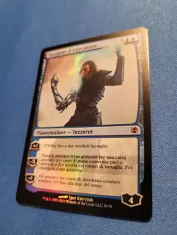 Tezzeret the Seeker Duel Decks: Elspeth vs. Tezzeret Foil NM Italian Magic MTG - Image 2