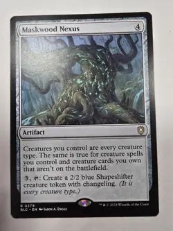Maskwood Nexus Commander: Bloomburrow Regular Magic The Gathering - Image 1