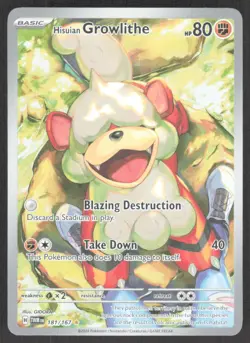 2024 Scarlet & Violet Series - Twilight Masquerade Hisuian Growlithe - Image 1