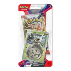 Pokemon TCG Scarlet & Violet Booster Pack SPIDOPS w/Bonus Card (Lot Of 5) - Image 2