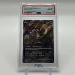 2023 Pokemon Sword and Shield Crown Zenith GG36/GG70 Entei V PSA 10 GEM MINT - Image 1