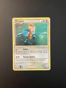 Pokemon TCG Porygon HGSS22 Holo Promo MP - Image 1