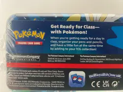 Pokemon TCG Pikachu Pencil Case Tin - 2 Booster Packs - Factory Sealed 2023 - Image 5