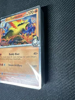 Pokemon Destined Rivals Ethan's Typhlosion Prerelease Sealed Stamped Promo - Image 3