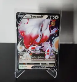 Pokemon TCG Hisuian Zoroark V Sword & Shield - Lost Origin 146/196 Ultra Rare - Image 1