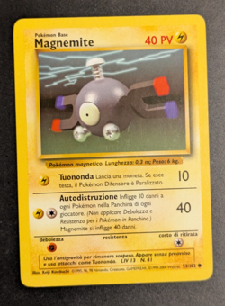 Pokemon TCG - Magnemite 53/102 Base Set - Italian MP - Image 1