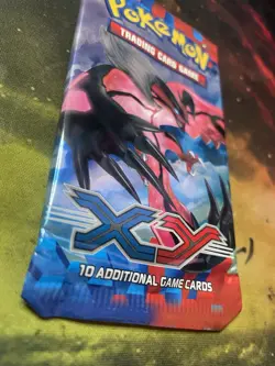 Pokemon XY Base Booster Pack - Yvetal Artwork - Factory Sealed - Image 2