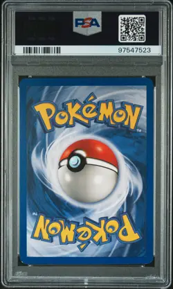 2000 POKEMON GAME TOP DECK MAGAZINE WIZARDS GOLD STAMP #54 MISTY'S PSYDUCK PSA 5 - Image 2