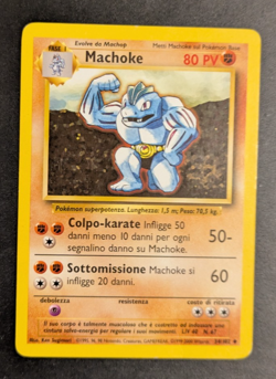 Pokemon TCG - Machoke 34/102 Base Set - Italian MP - Image 1