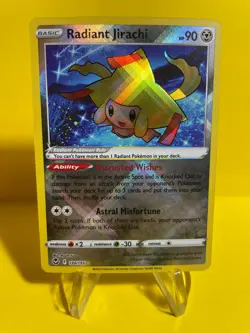 Pokemon TCG: Silver Tempest - Jirachi Radiant Rare - 120/195 - Image 2