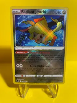 Pokemon TCG: Silver Tempest - Jirachi Radiant Rare - 120/195 - Image 5
