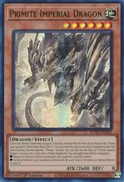 Yugioh! Primite Imperial Dragon - ROTA-EN013 - Ultra Rare - 1st Edition Near Min - Image 1