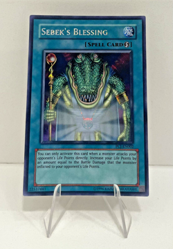 Yu-Gi-Oh! Sebek’s Blessing PCJ-EN002 Secret Rare - Image 1