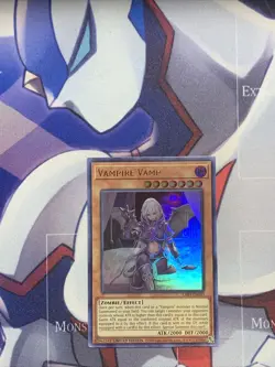 Lightly Played, English Yu Gi Oh Vampire Vamp - LART-EN033 - Ultra Rare - Limite - Image 1