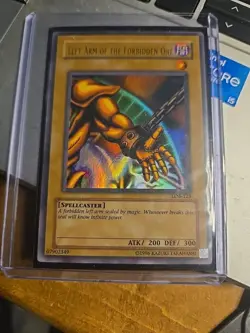 Left Arm of the Forbidden One LOB-123 The Legend of Blue Eyes White Dragon... - Image 1