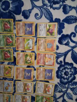 50 Cards 1st Edition JUNGLE WOTC Card Lot Pokemon Vintage LP Condition Mostly - Image 2