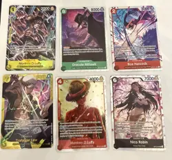 One piece card lot with 17 Random cards(see pics) - Image 1