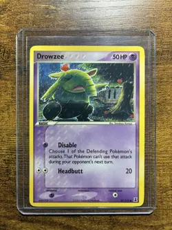 Drowzee 67/113 - LP - 2005 EX Delta Species Pokemon Card - Tomokazu Komiya Art - Image 1