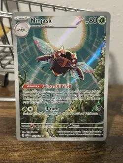 Ninjask 137/132 Pokemon Card Illustration Rare Mega Evolutions - Image 2
