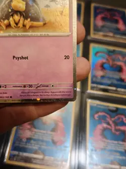Abra 063/165 Cosmo HD Cosmos Holo Scarlet & Violet 151 Pokemon Card NM - Image 5