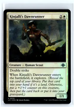 FOIL Kinjalli's Dawnrunner Lost Caverns of Ixalan - MTG Magic the Gathering Card - Image 1