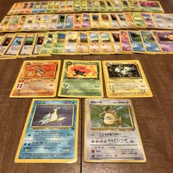 Pokemon Bulk Wotc 61 Card Vintage Lot 1st Edition Rare Holo Shadowless - Image 1