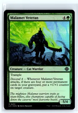 FOIL Malamet Veteran The Lost Caverns of Ixalan - MTG Magic the Gathering Card - Image 1