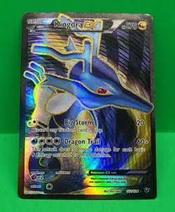 Kingdra EX Fates Collide Holo Full Art Ultra Rare Pokemon TCG Card 122/124 NM-M - Image 1