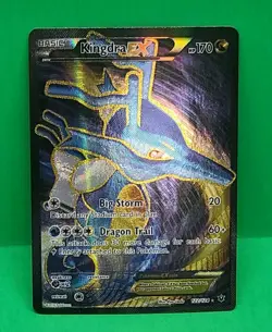 Kingdra EX Fates Collide Holo Full Art Ultra Rare Pokemon TCG Card 122/124 NM-M - Image 2