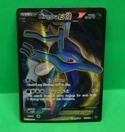 Kingdra EX Fates Collide Holo Full Art Ultra Rare Pokemon TCG Card 122/124 NM-M - Image 4