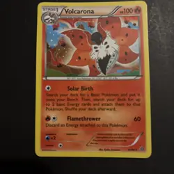 Volcarona 17/98 2015 XY Ancient Origins Pokemon Card TCG Holo Rare - Nm - Image 1