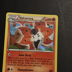 Volcarona 17/98 2015 XY Ancient Origins Pokemon Card TCG Holo Rare - Nm - Image 2