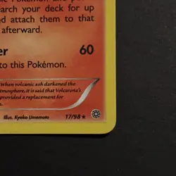 Volcarona 17/98 2015 XY Ancient Origins Pokemon Card TCG Holo Rare - Nm - Image 5
