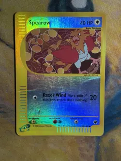 Spearow 130/165 Expedition Reverse Holo Pokemon TCG E Reader Series Card MP - Image 2