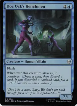Doc Ock's Henchmen C Marvel's Spider-Man 30 NM Foil MTG - Image 1