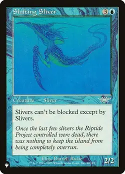 Shifting Sliver x1 1x Mystery Booster 2 NM MTG - Image 1