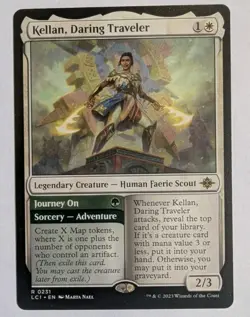 Kellan, Daring Traveler The Lost Caverns of Ixalan - MTG RARE - Image 1